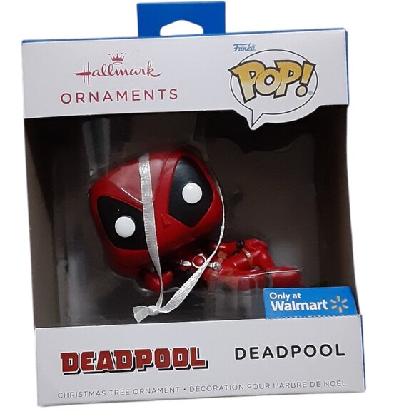 Hallmark Ornanment Funko Pop! Deadpool 2023 Marvel Walmart Exclusive - Picture 1 of 2